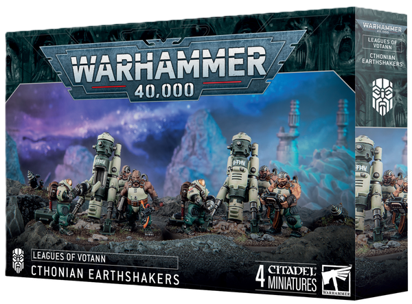 Warhammer 40K Leagues of Votann Cthonian Earthshakers