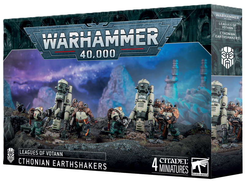 Warhammer 40K Leagues of Votann Cthonian Earthshakers